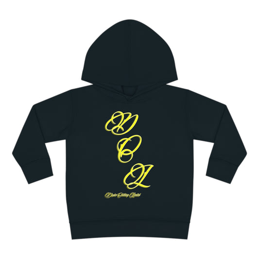 DCL Yellow Script Black Hood (Kidz)