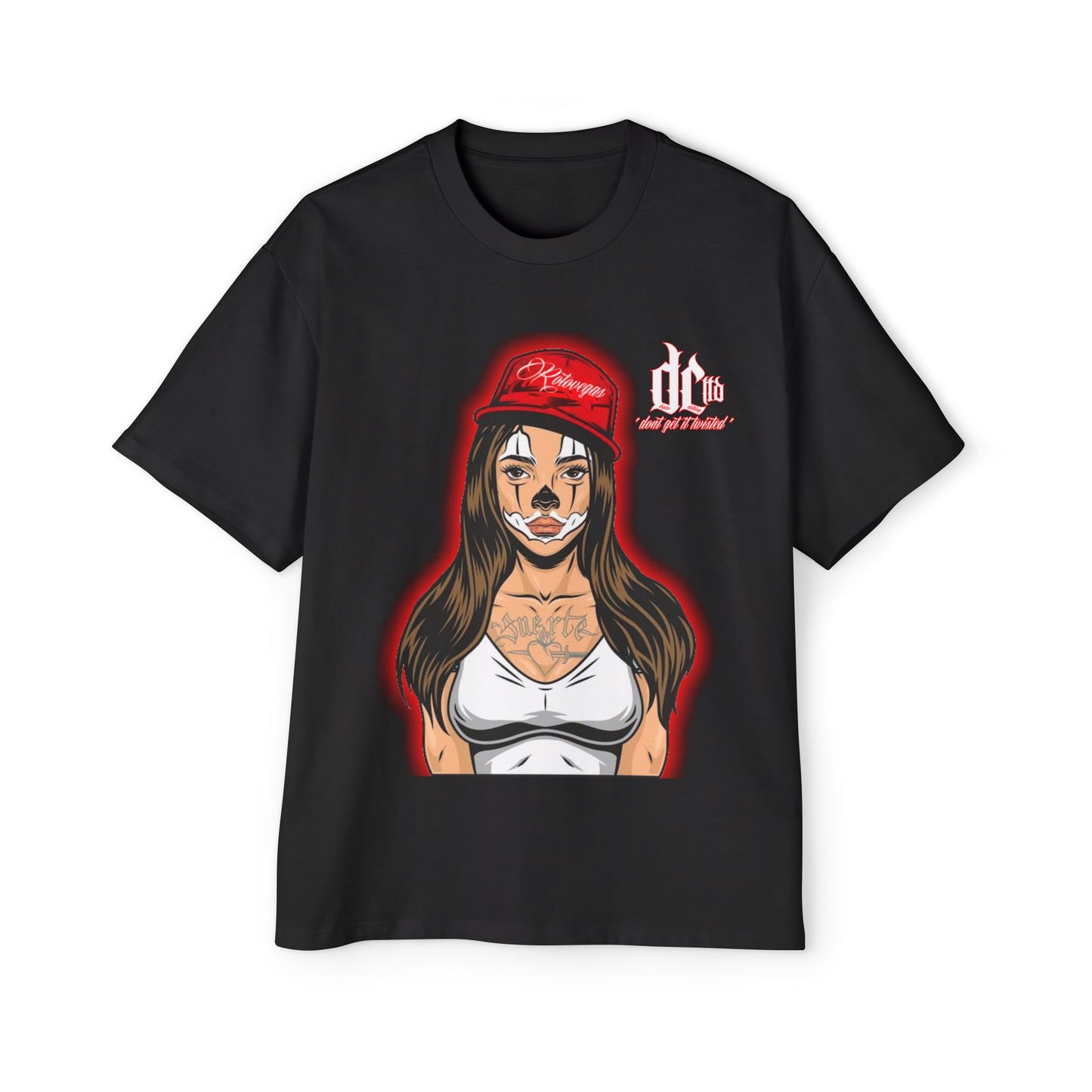 DCL Chicana Black Tee