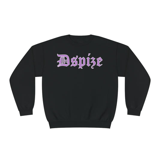 DCL Dspize Old English Purple/Black Crew Neck