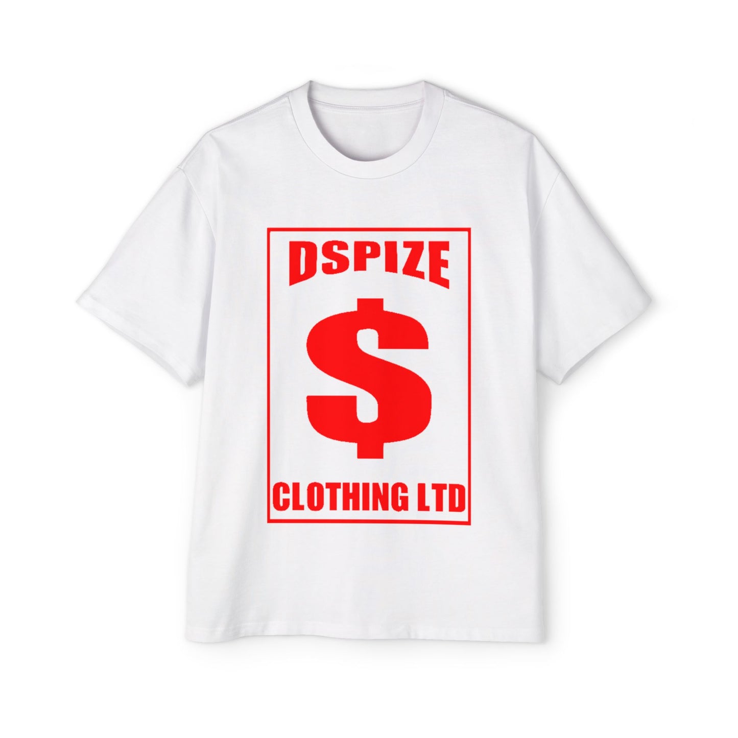 DCL Dollar Sign Red White Tee