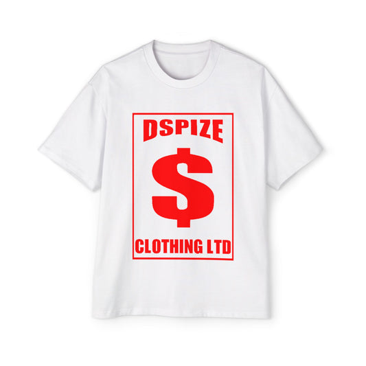 DCL Dollar Sign Red White Tee