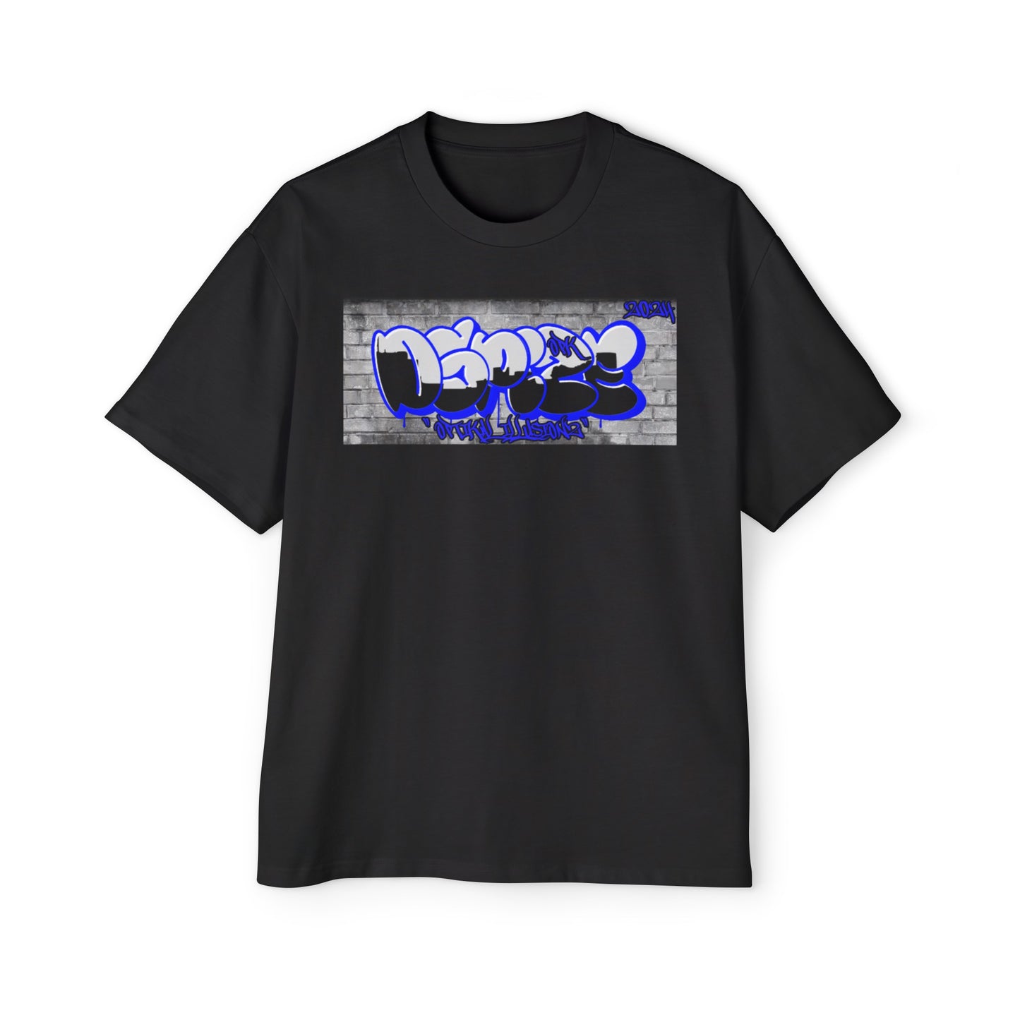 DCL Dspize Blue Throw Up Black Tee