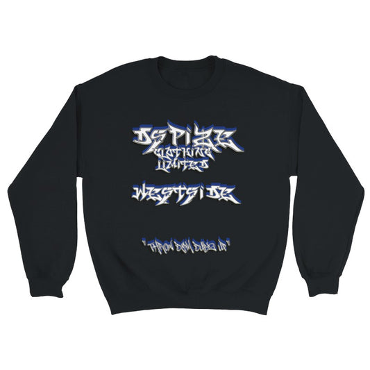 DCL Westside Piece Blue Black Crew Neck