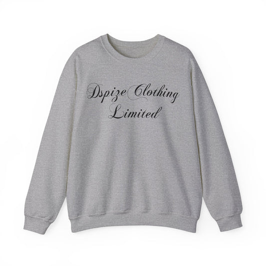 DCL Chopping Script Grey Crew Neck