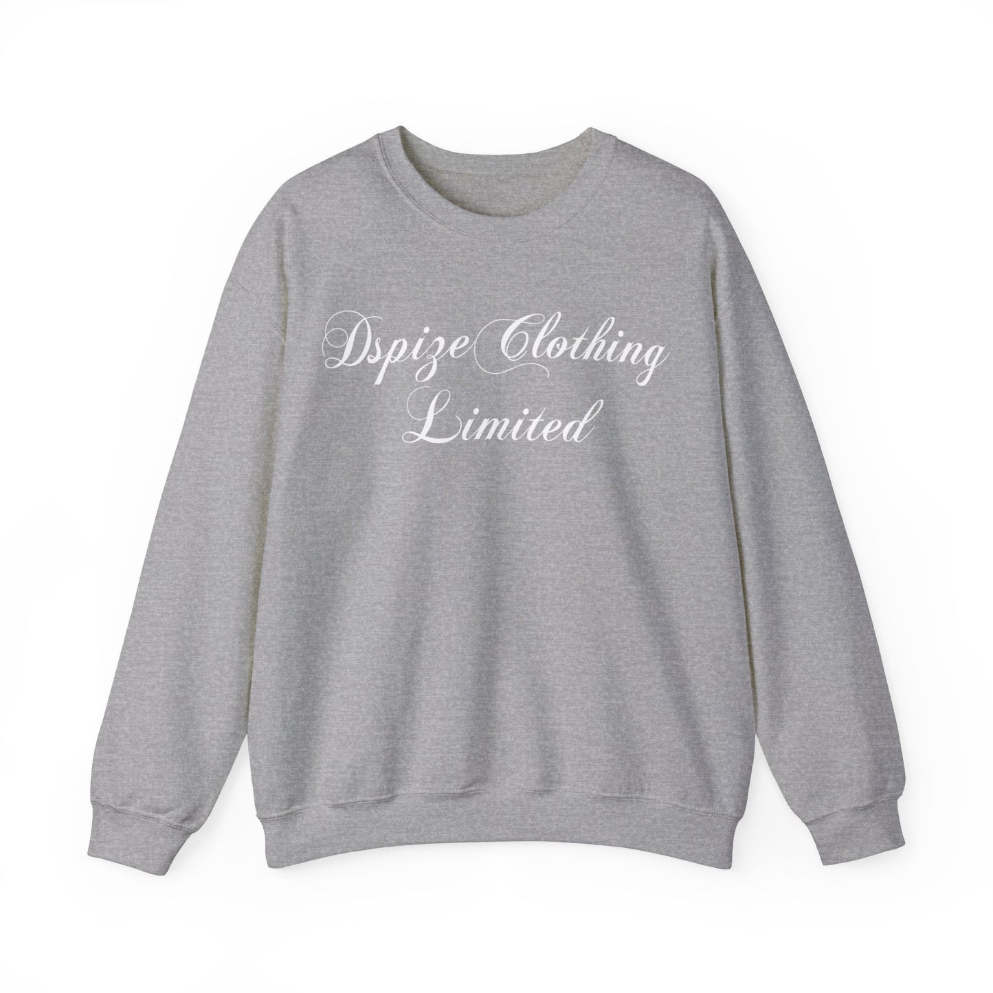 DCL Chopping Script Grey Crew Neck