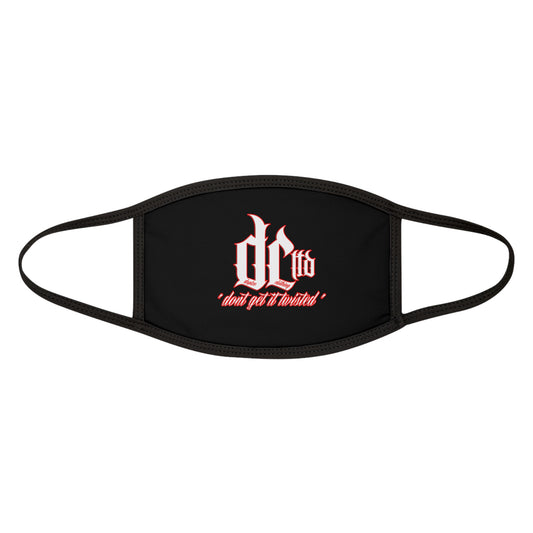 DCL DC Ltd DGIT Red Black Face Mask