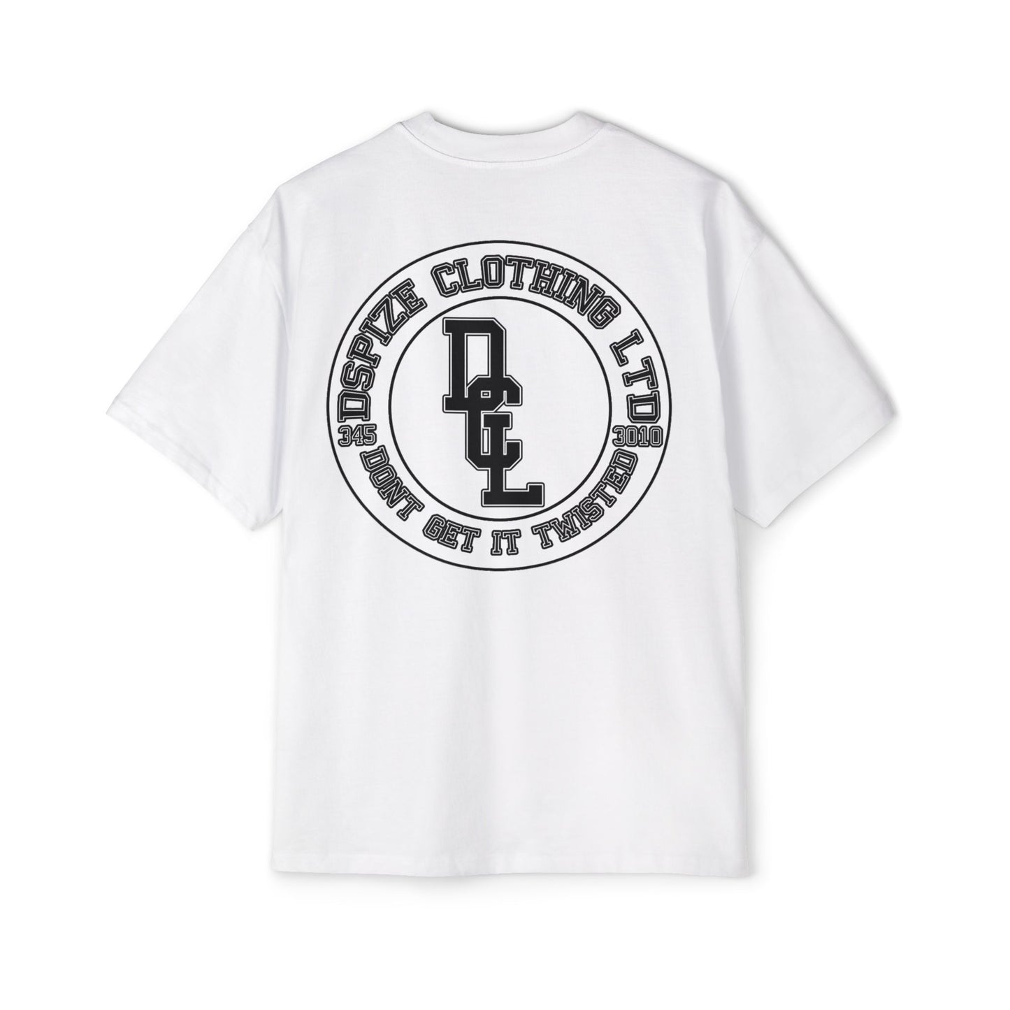 DCL DGIT 345 3010 LA Style Black White Tee