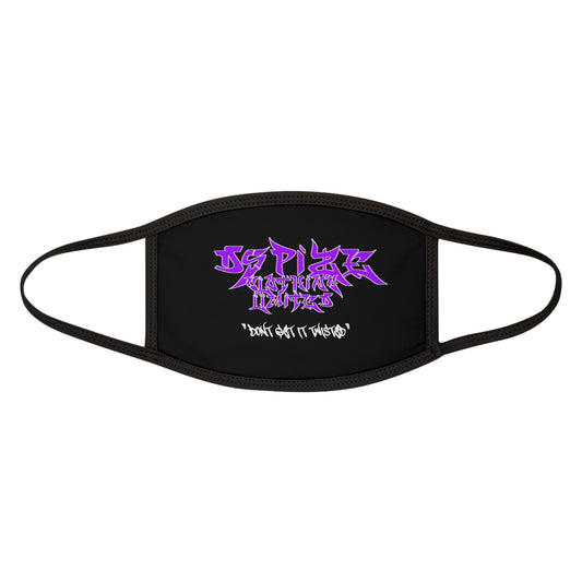 DCL DGIT Purple Piece Black Face Mask