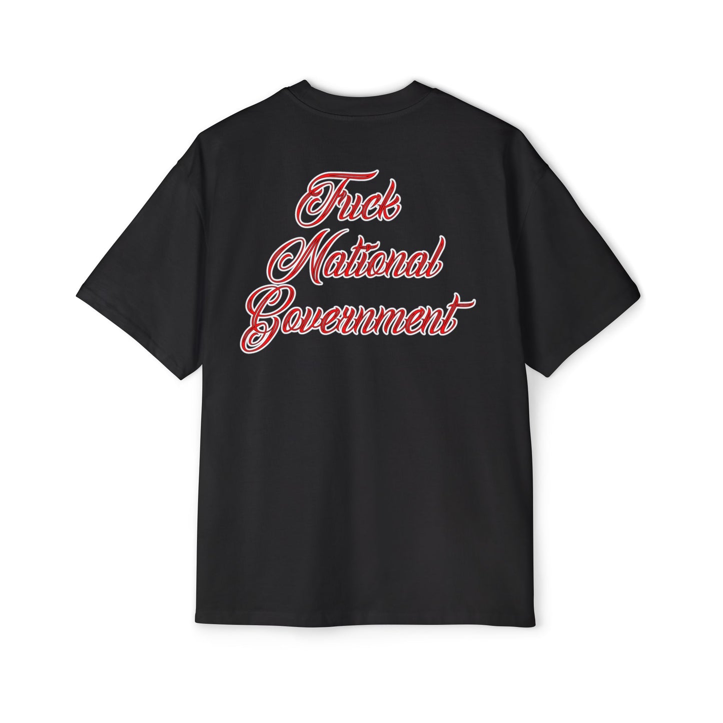 DCL Fuck National Government Black Tee