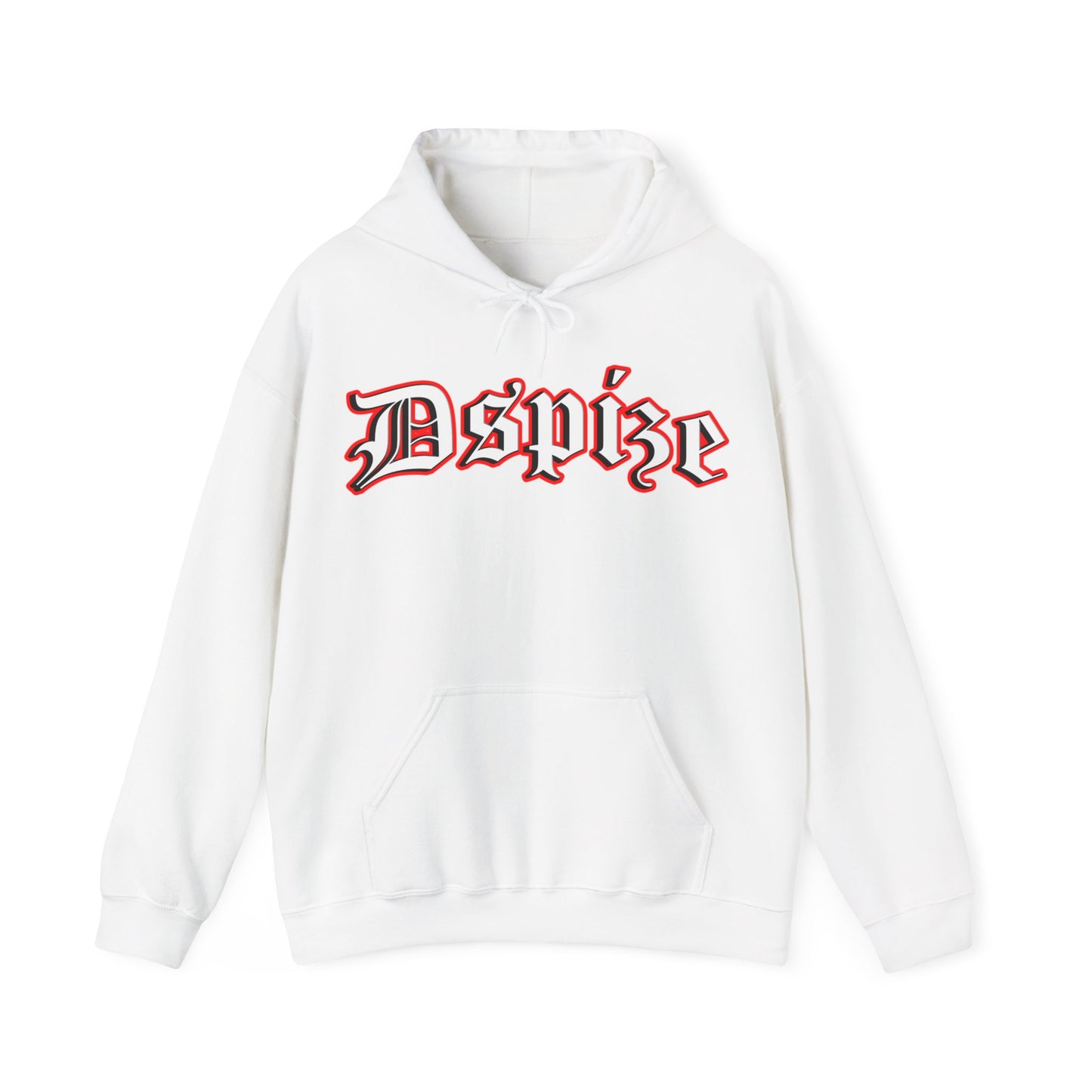 DCL Dspize Old English Red/White Hood