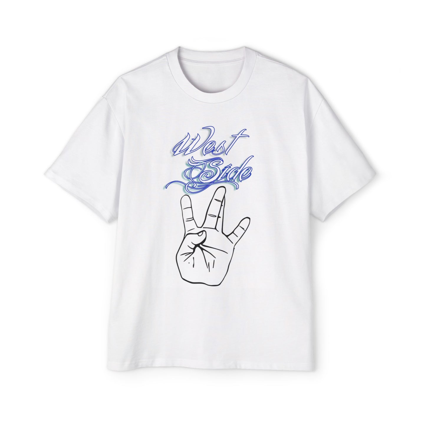 DCL Westside Script Salute White Tee