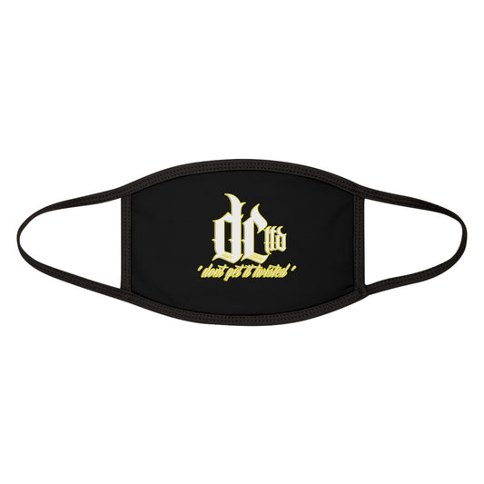 DCL DC Ltd DGIT Yellow Black Face Mask