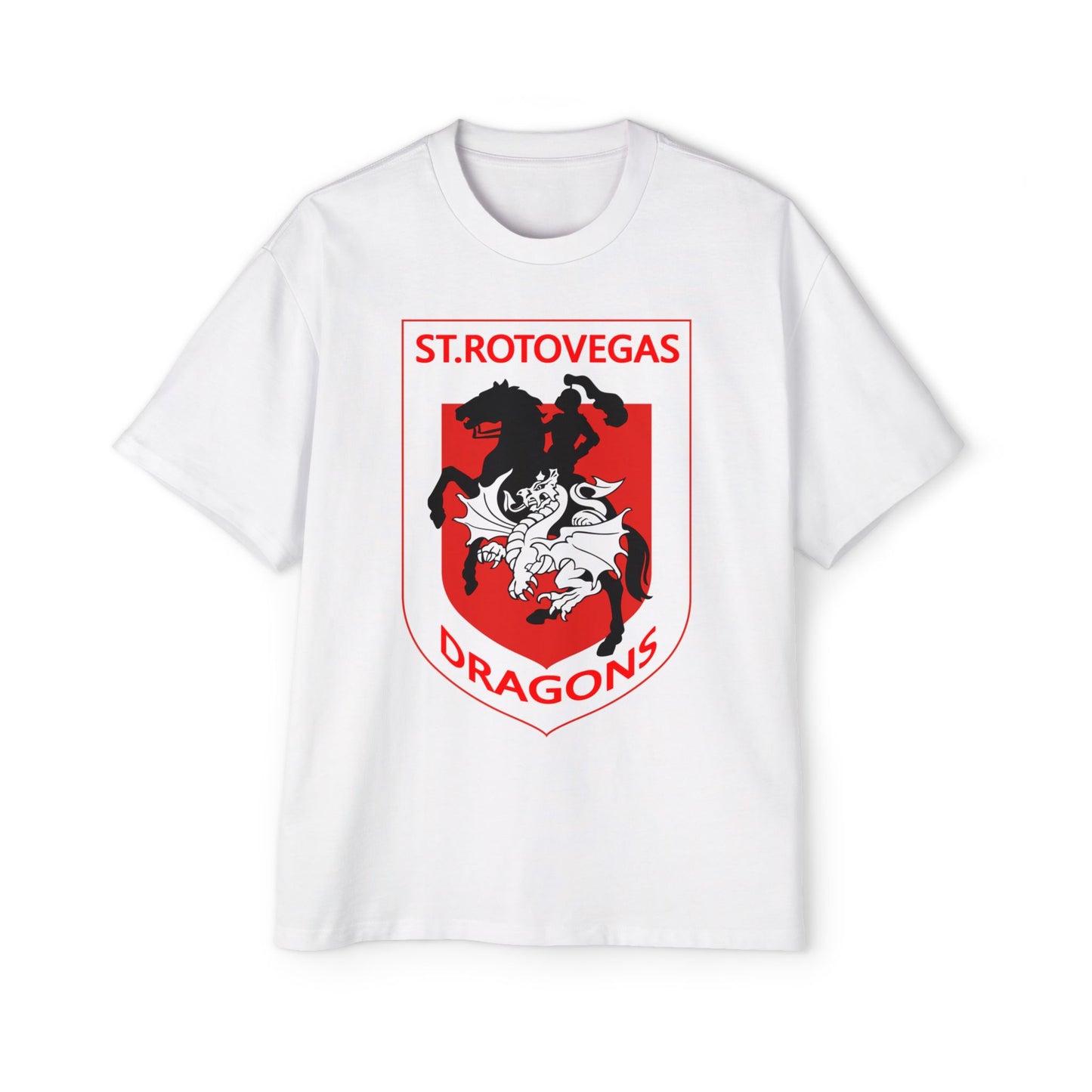 DCL St.Rotovegas Dragons White Tee