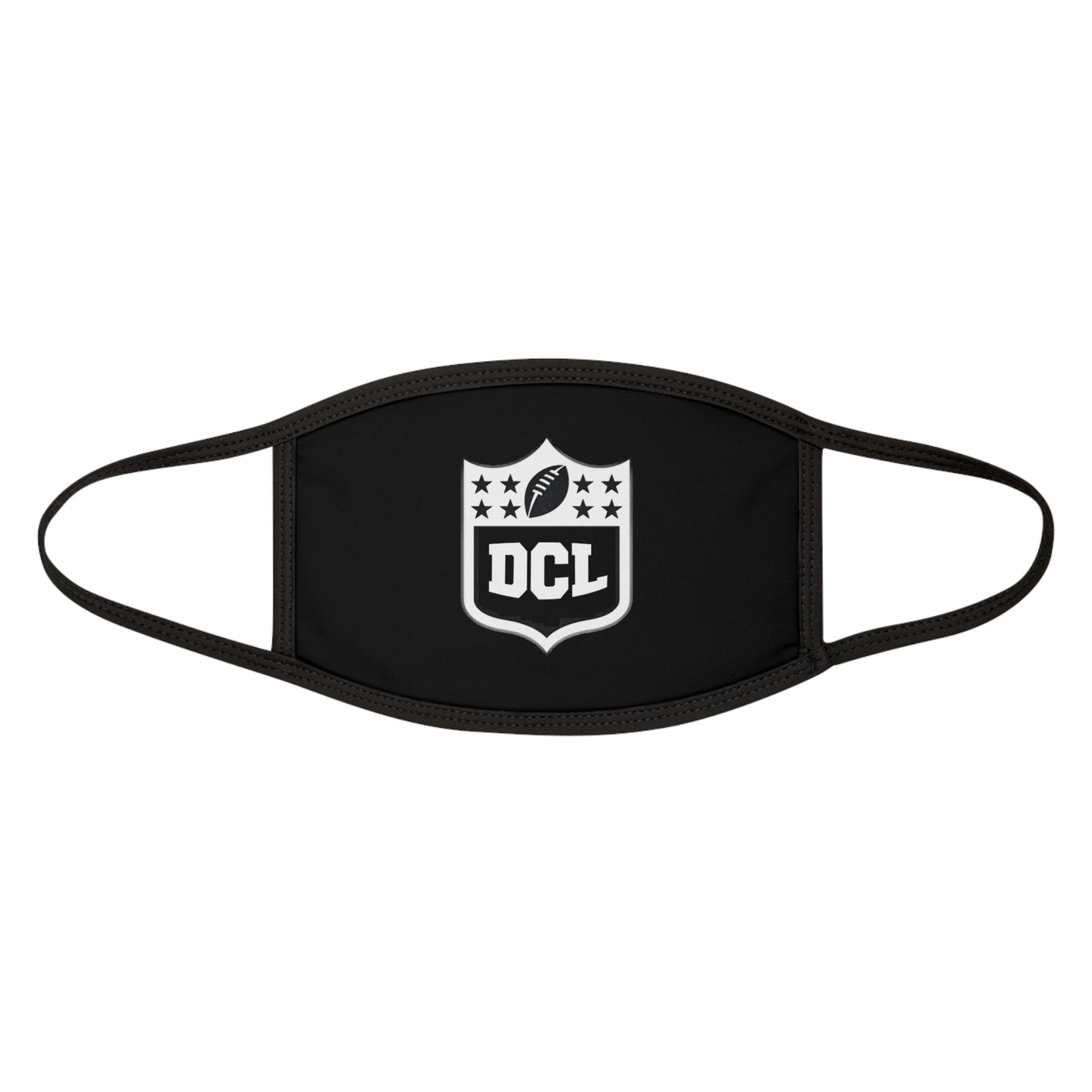 DCL American Football Black Face Mask