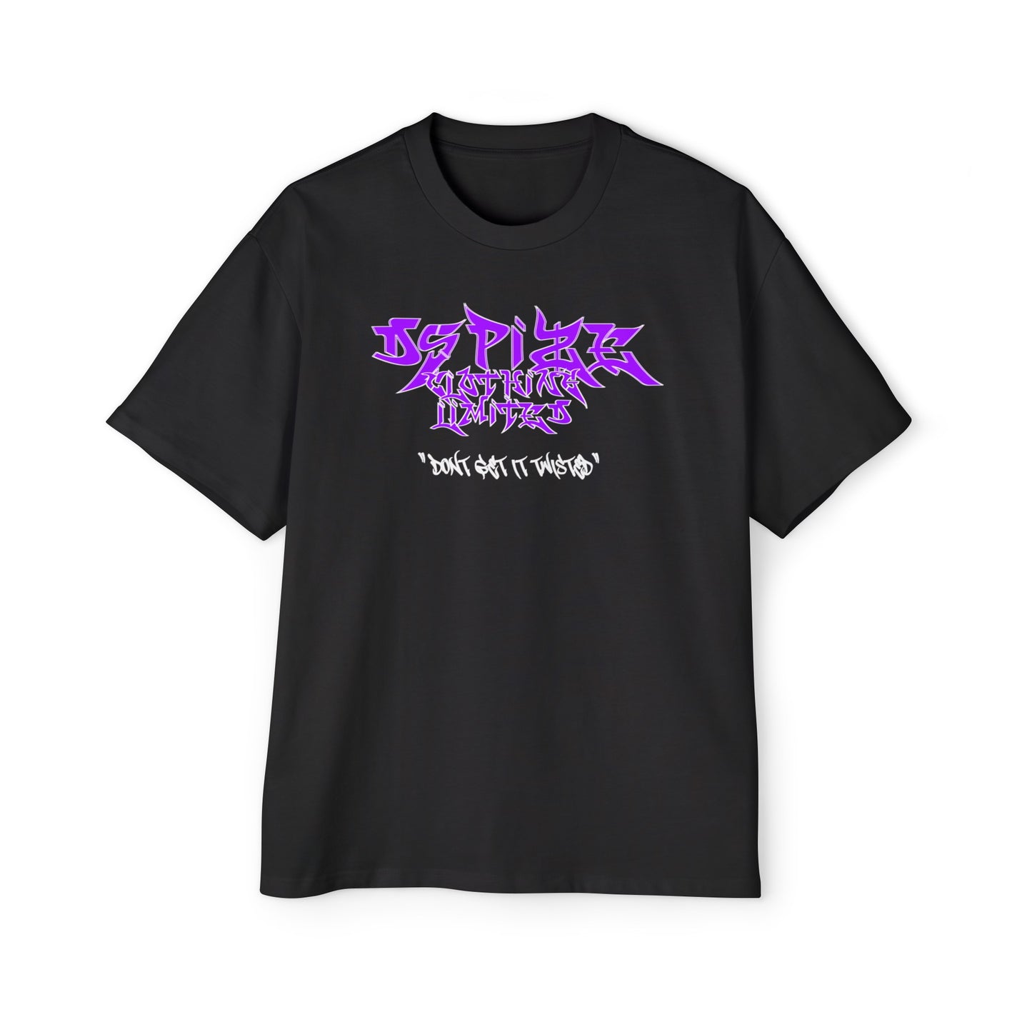 DCL DGIT Purple Piece Black Tshirt