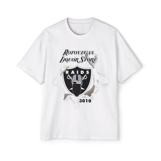 DCL Rotovegas Liquor Store Raids 3010 White Tee