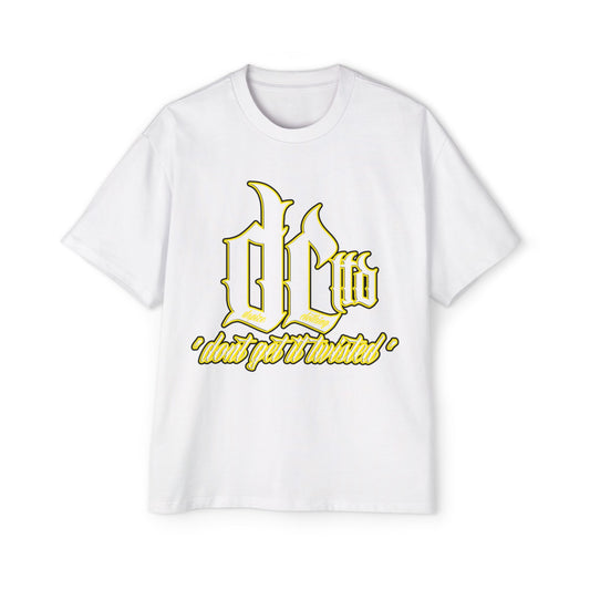 DCL DC Ltd DGIT Yellow White Tee