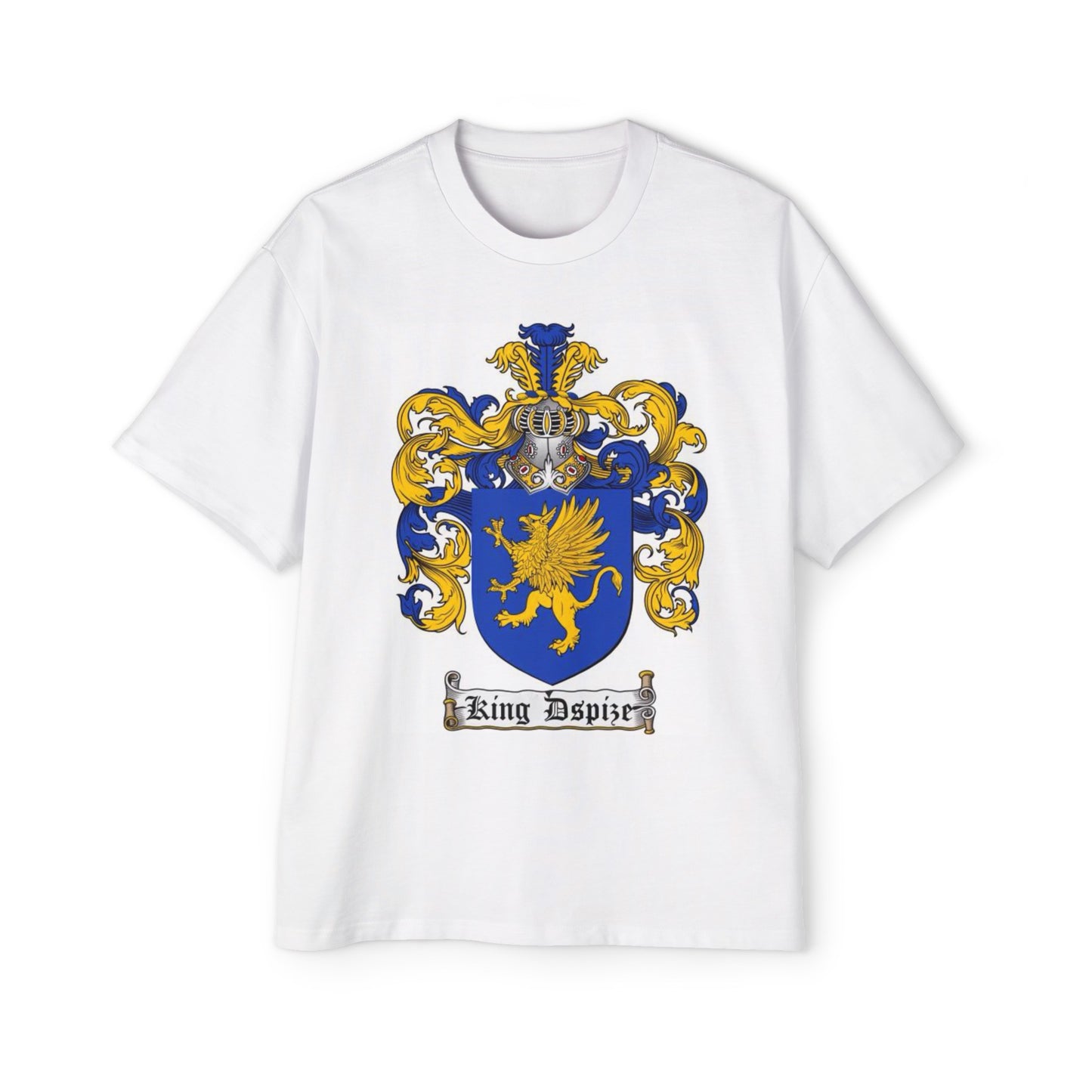 DCL King Dspize Family Crest White Tshirt