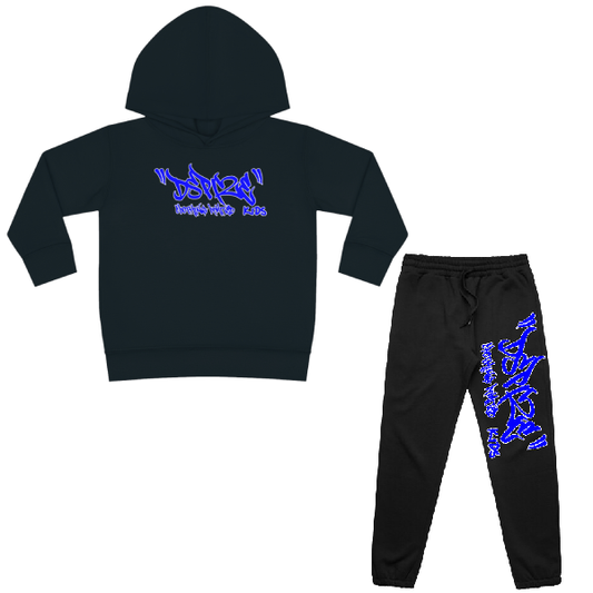 DCL Dspize Blue Tag Black Tracksuit (Kidz)