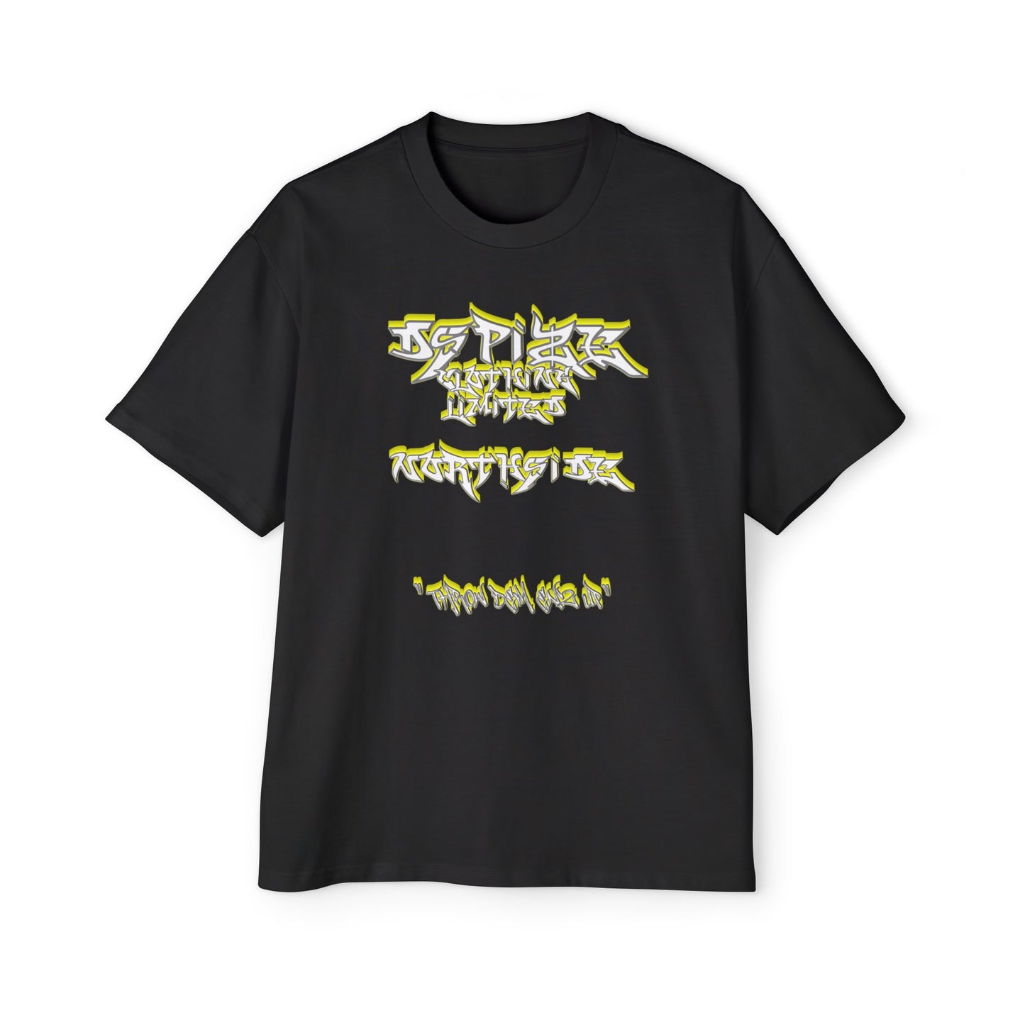 DCL Northside Piece Yellow Black Tee