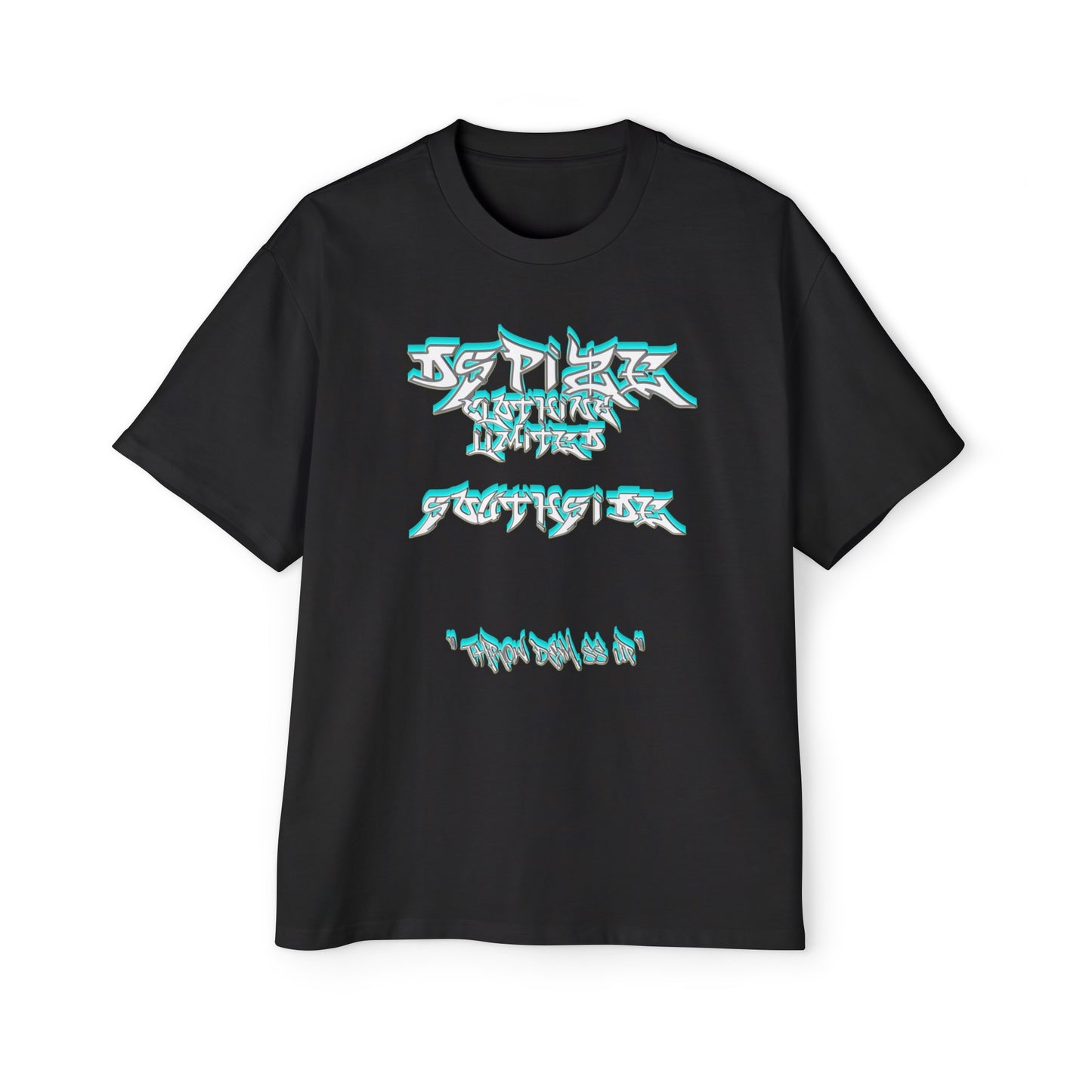 DCL Southside Piece Light Blue Black Tee