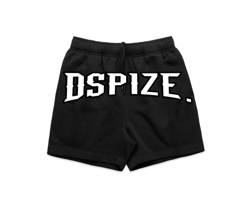 DCL Dspize Team Fury White/Black Relax Track Shortz