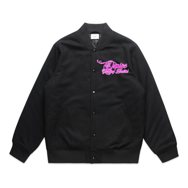 DCL Im a Boss Lady 100% Pink/Black Bomber Jacket