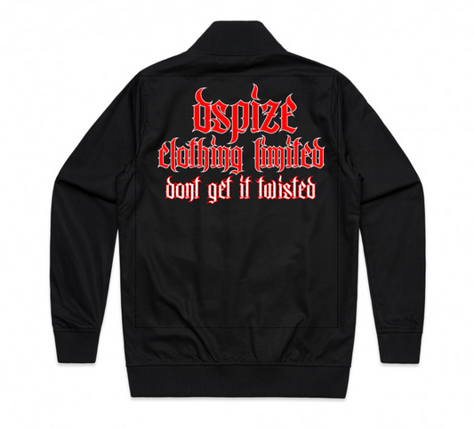 DCL DGIT Bad Manners Red/Black Bomber Jacket