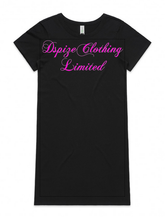 DCL Mika Organic Pink/Black Dress