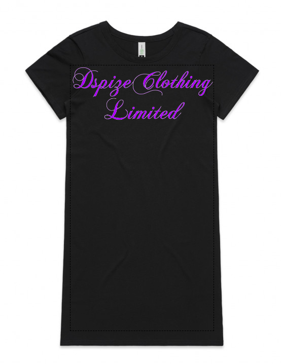 DCL Mika Organic Purple/Black Dress