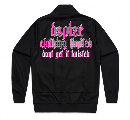 DCL DGIT Bad Manners Pink/Black Bomber Jacket