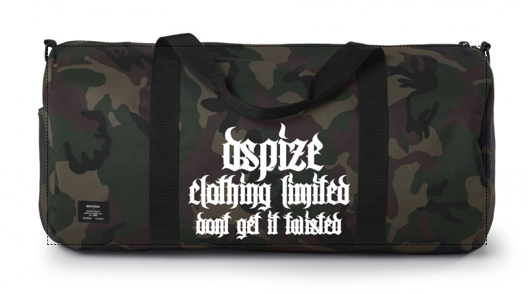 DCL DGIT Bad Manners Army Camo Duffle Bag