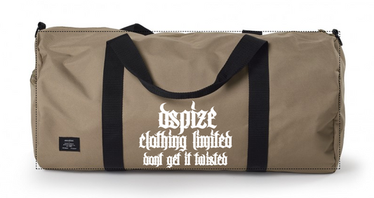 DCL DGIT Bad Manners Beige Duffle Bag