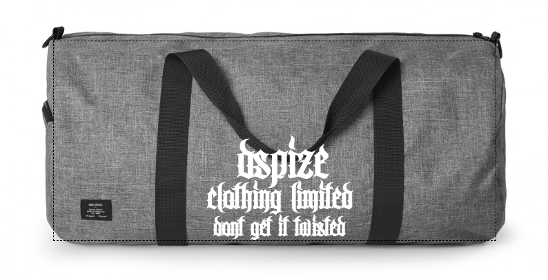 DCL DGIT Bad Manners Grey Duffle Bag