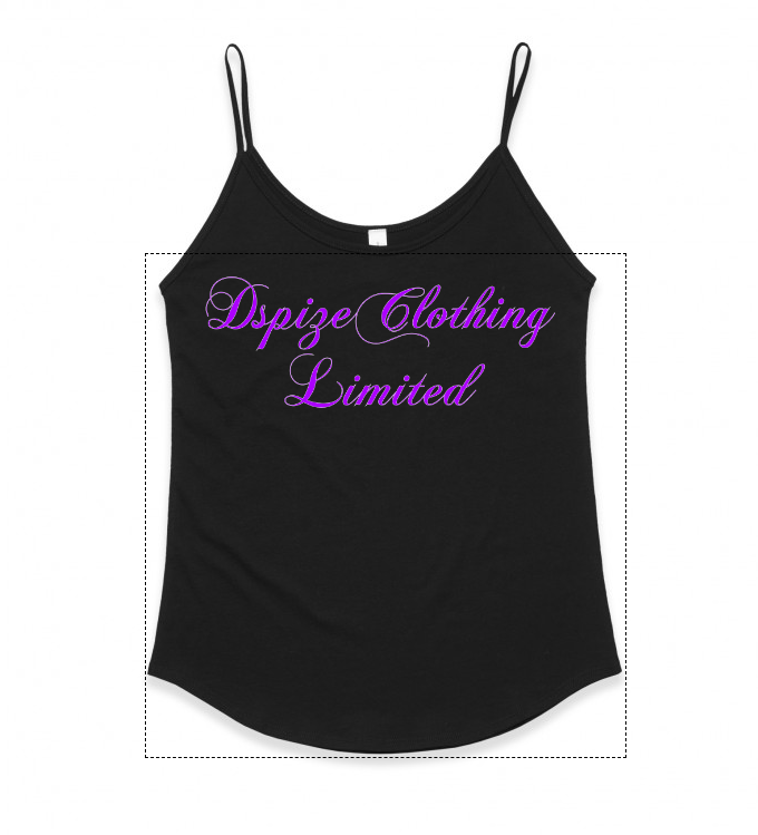 DCL Purple/Black Pillar String Singlet