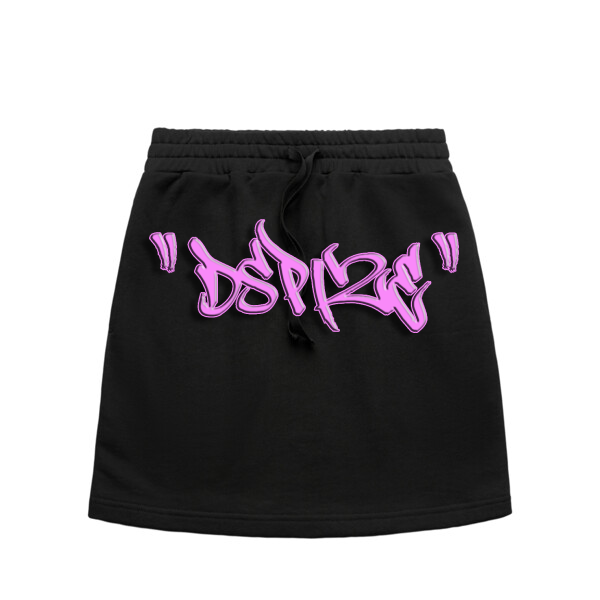 DCL Dspize DGIT Tag Pink/Black Terry Skirt