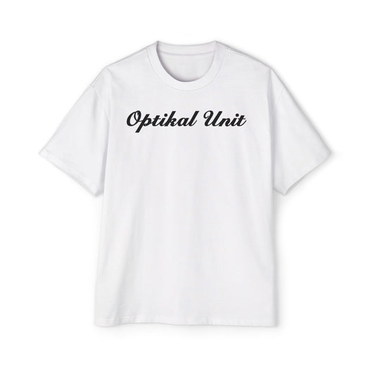 DCL Optikal Unit Black Script White Tee