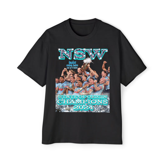 DCL NSW State of Origin Champions 2024 Black Tee