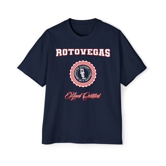 DCL Rotovegas Hood Certified Navy Blue Tee