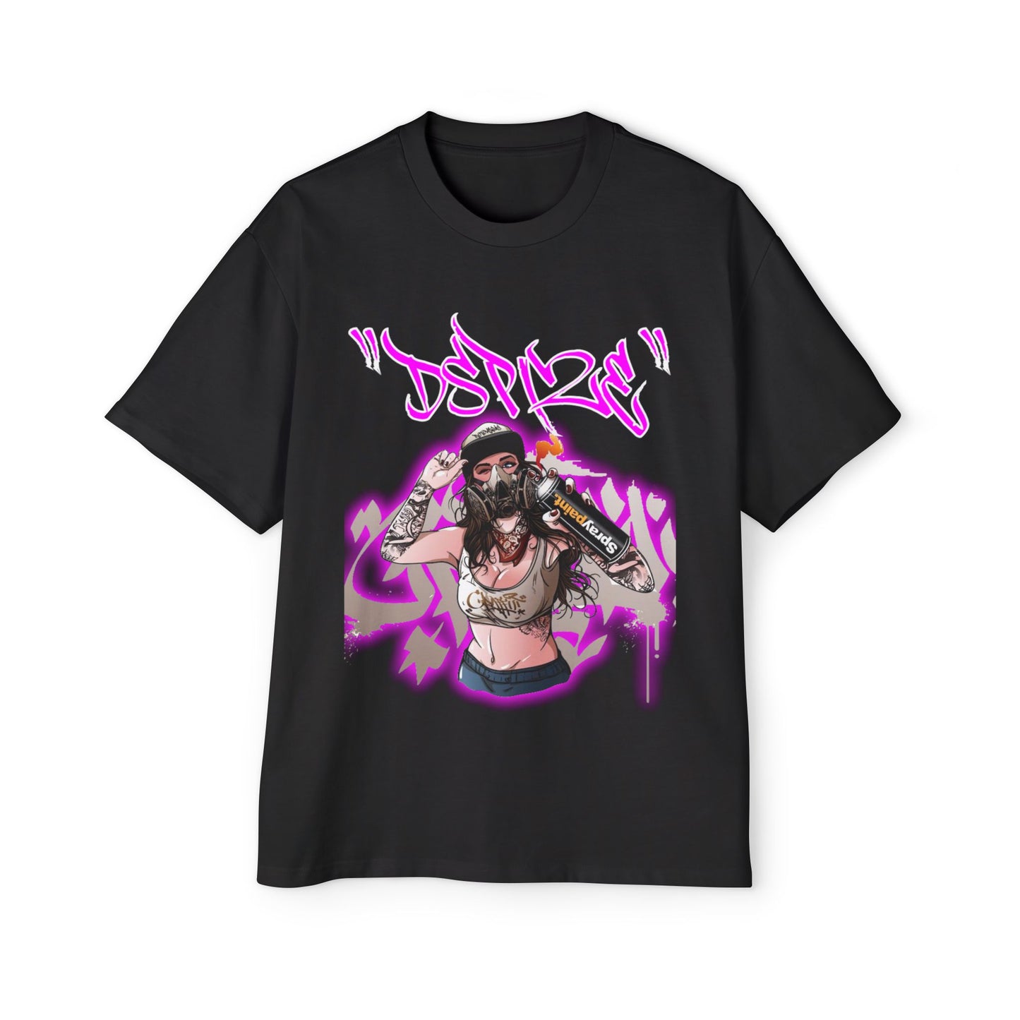 DCL Graffiti Girl Black Tee