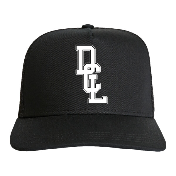 DCL LA Style White Black Cap