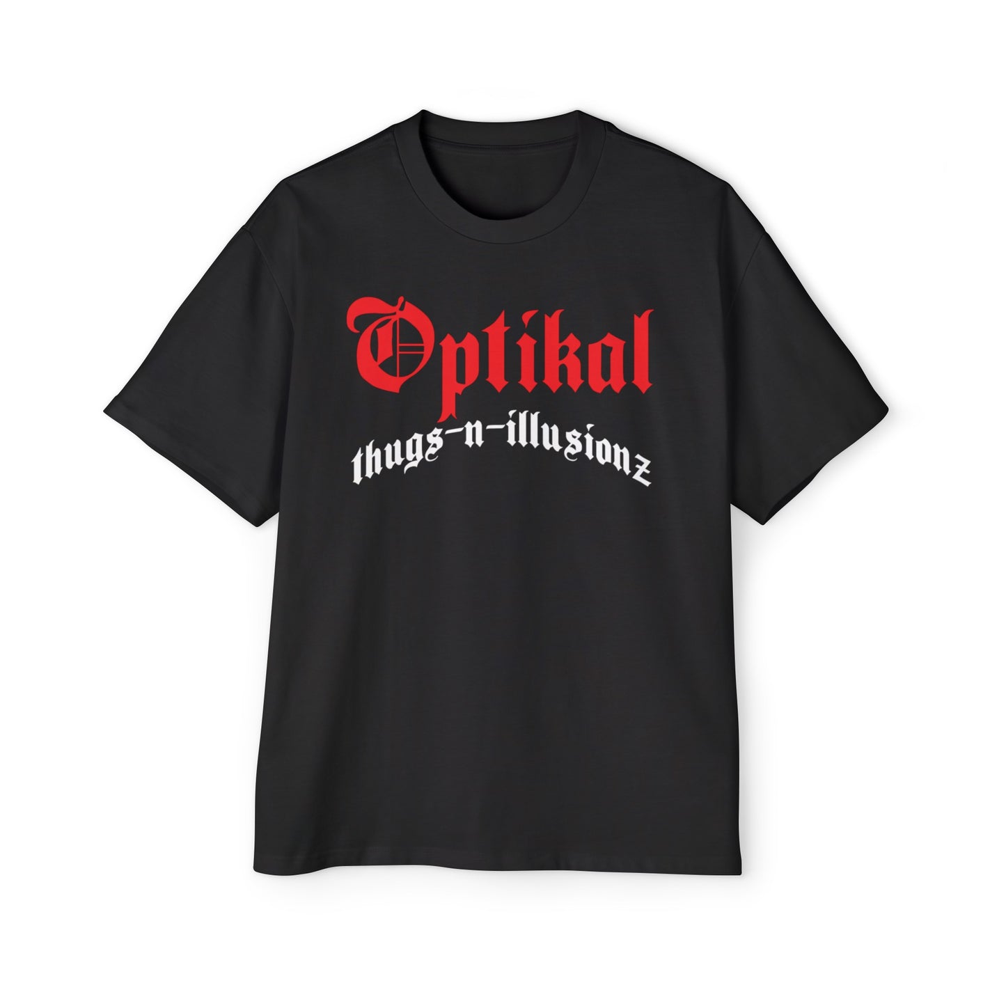 DCL Dspize 345 DGIT Optikal thugs-n-illusionz Red/White Black Tee