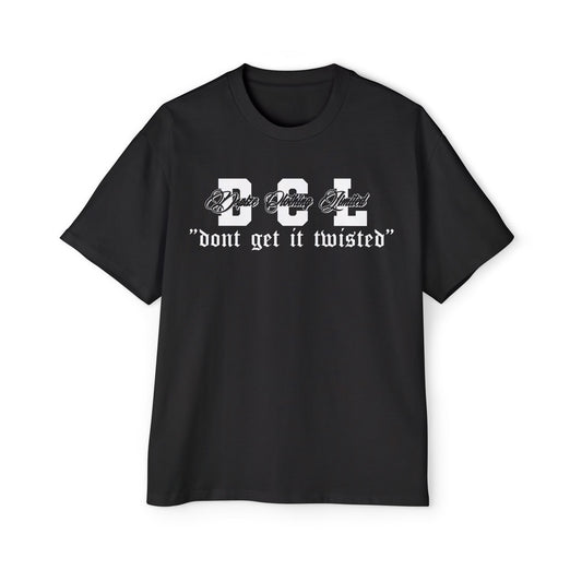 DCL DGIT Team Varsity White Black Tee