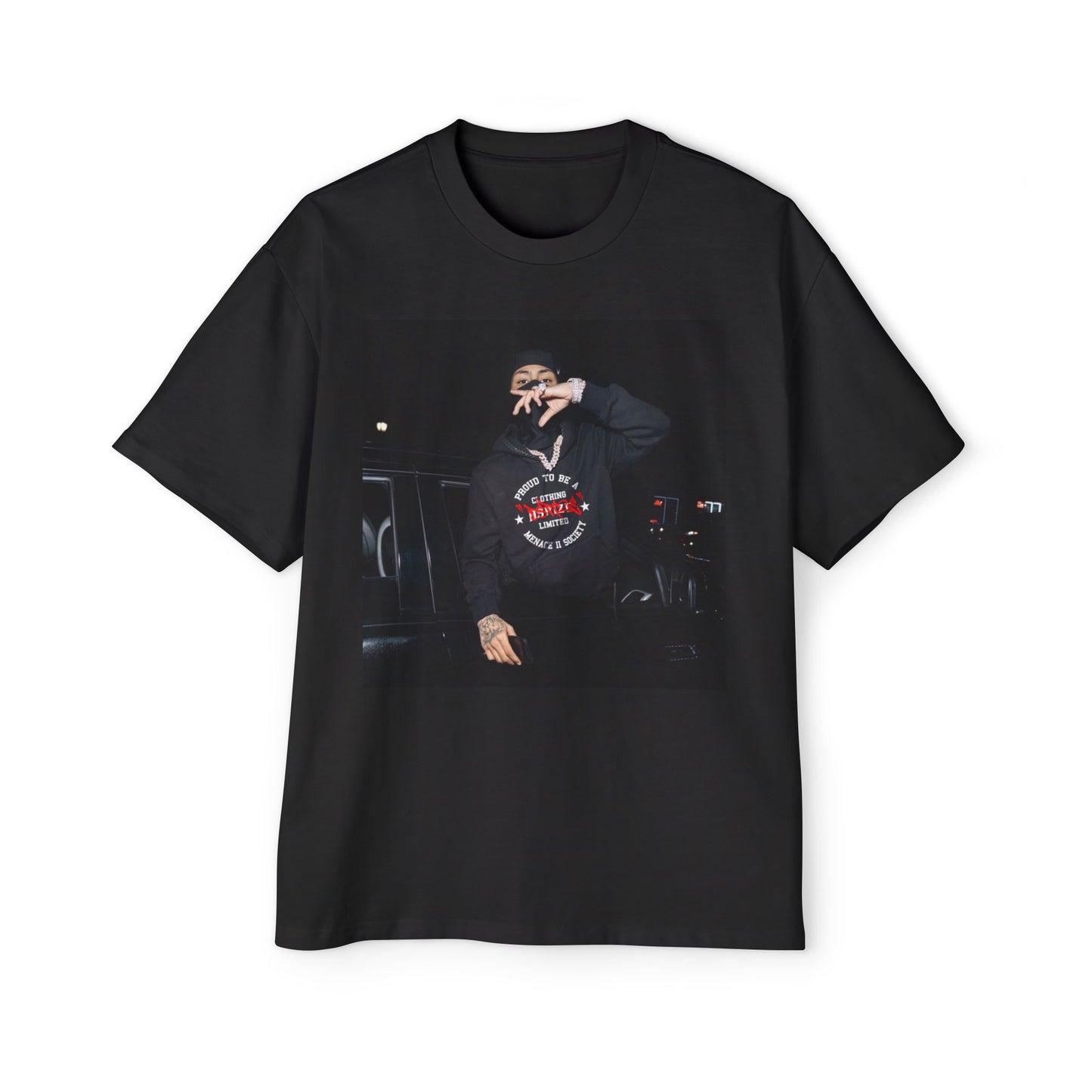 DCL Dspize Driller Red Tag Black Tee