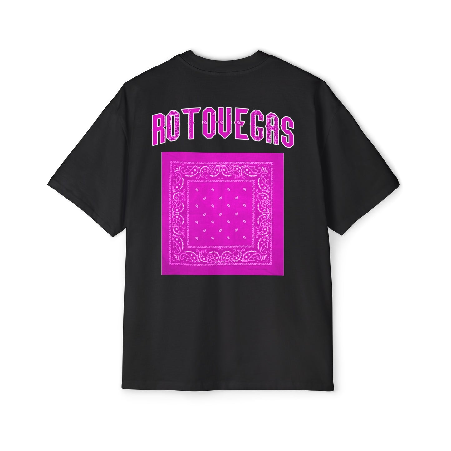 DCL Rotovegas Pink Bandana Black Tshirt