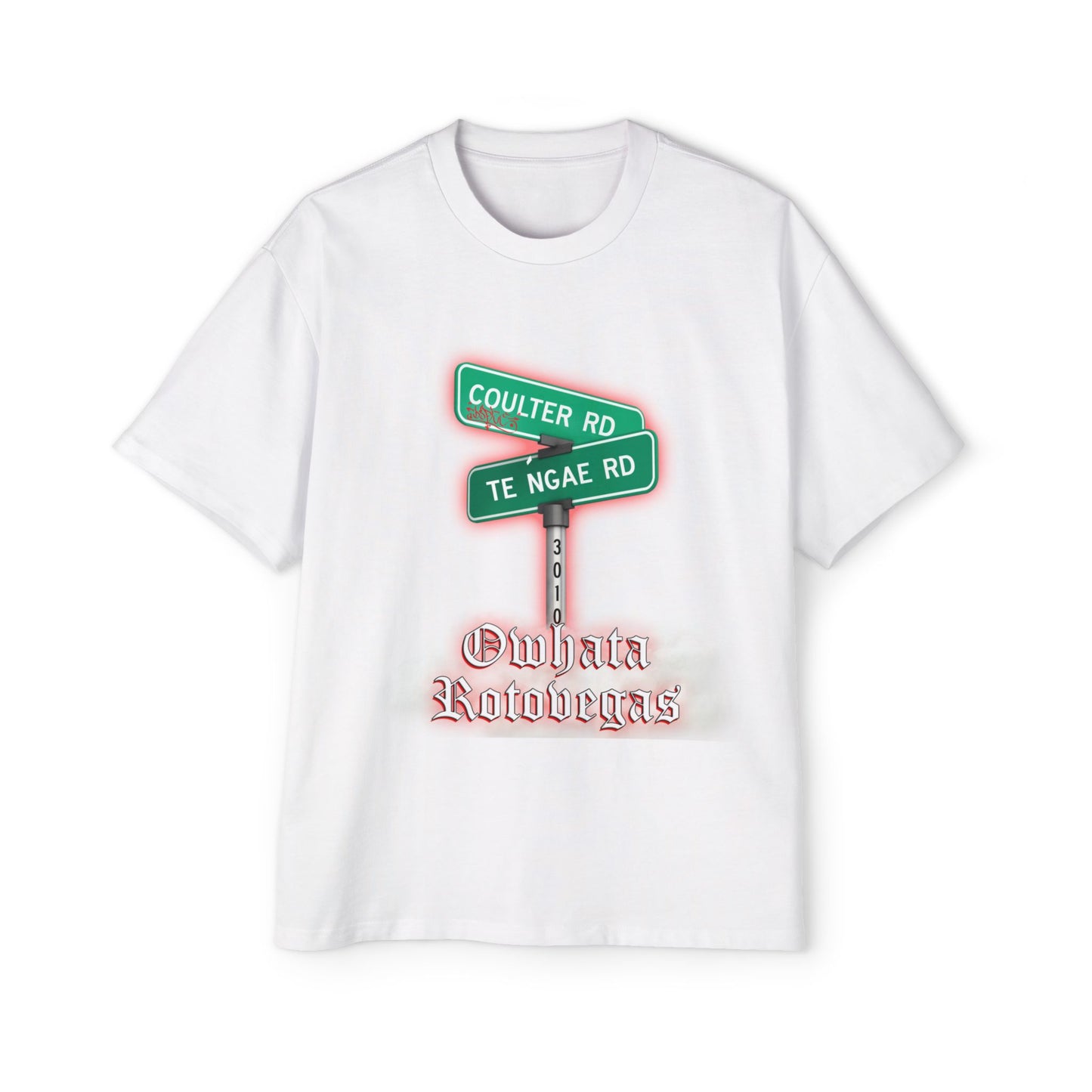 DCL Dspize Hood Street Sign White Tee