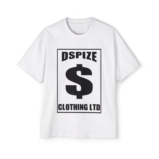 DCL Dollar Sign Black White Tee