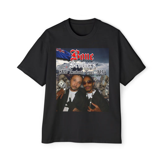 DCL Bone Brothers NZ Tour 2025 Black Tee