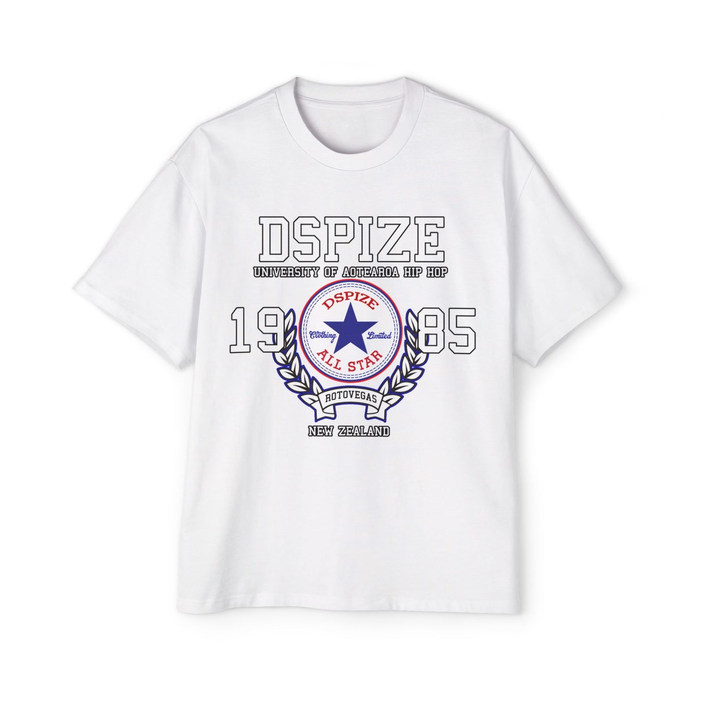 DCL Dspize University of Aotearoa Hip Hop White Tee