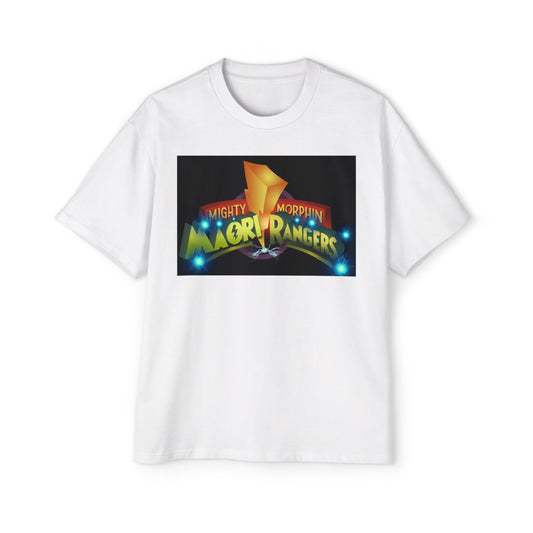 DCL Mighty Morphin Maori Rangers White Tee